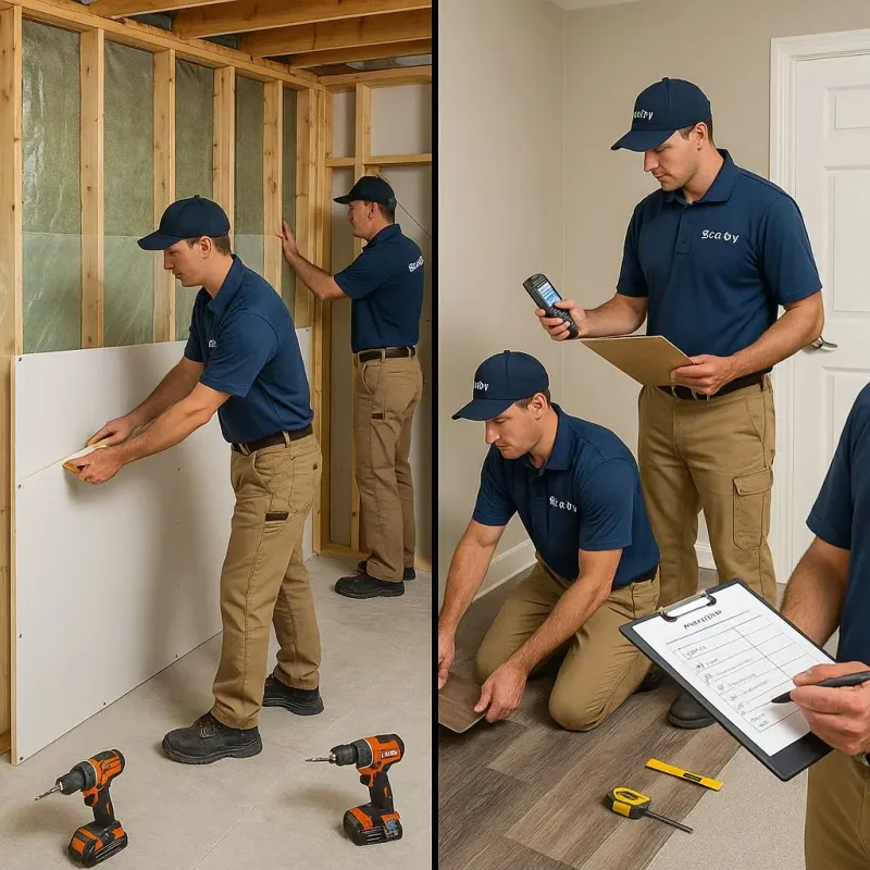 Repairs and Reconstruction process in Glendora, CA