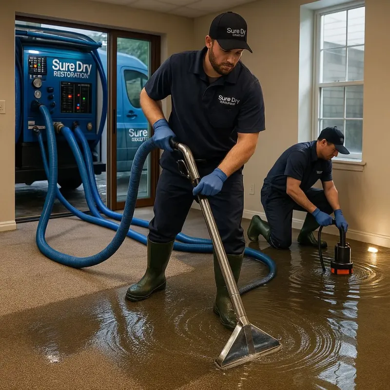 Water Extraction and Removal process in Glendora, CA